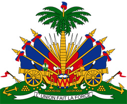 Les armoiries d'Haïti (source : Wikipédia
