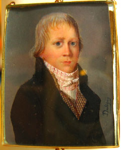 Portrait peint de Jean-Baptiste Nicolas DESGROUX
