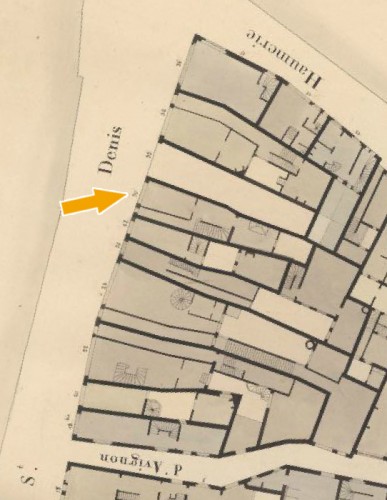 Cadastre de Paris par îlot (1810-1836), 23è quartier Lombards, îlots n°17 à 19, cote F/31/83/17, AD75